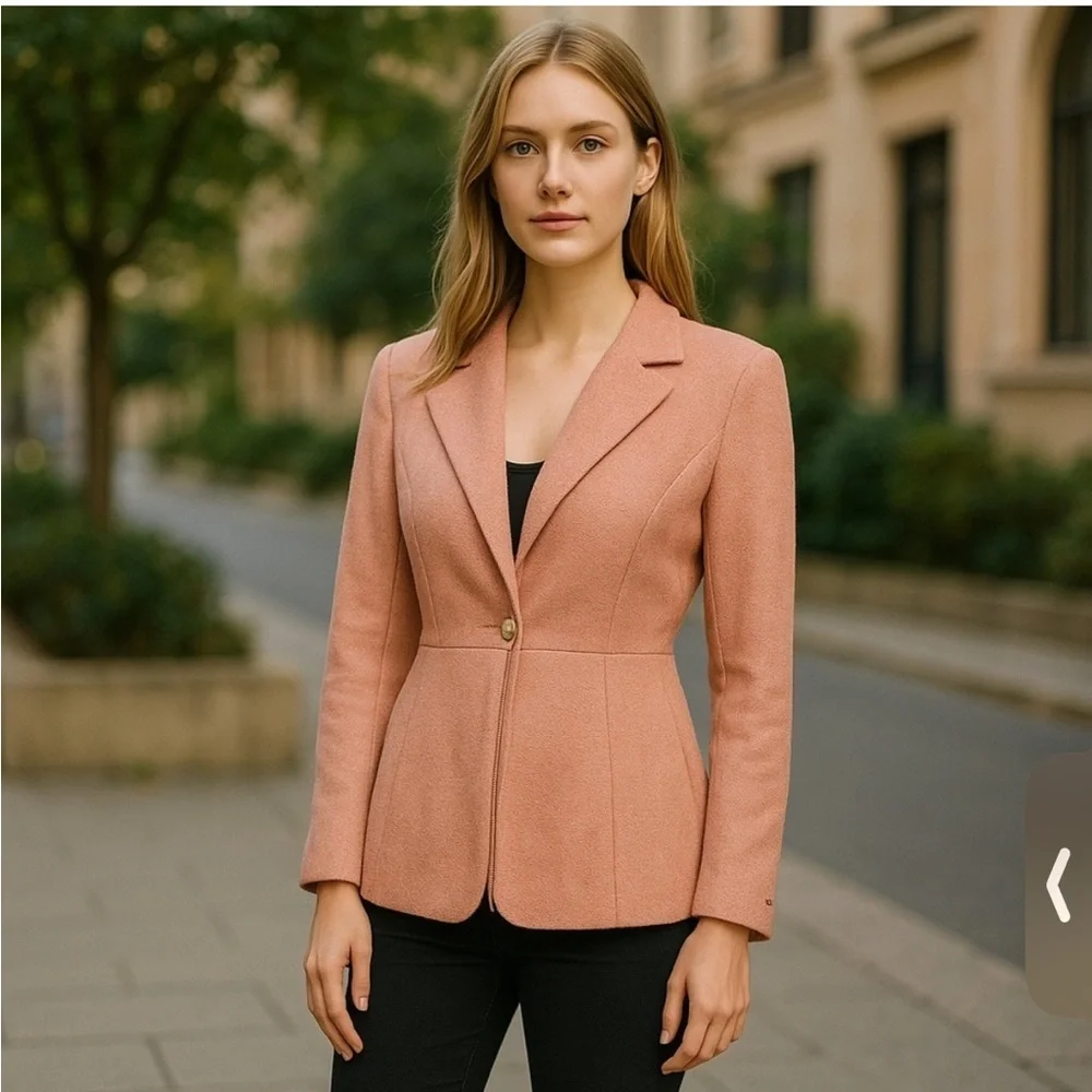 CHANEL Soft Pink Women's Blazer
